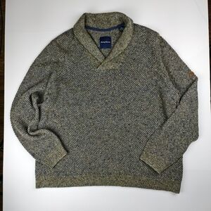 Tommy Bahama Men’s 1XB Wool Linen Shawl Collar Sweater | Fall Winter Knit